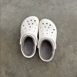 CROCS Cozy Cream Clogs